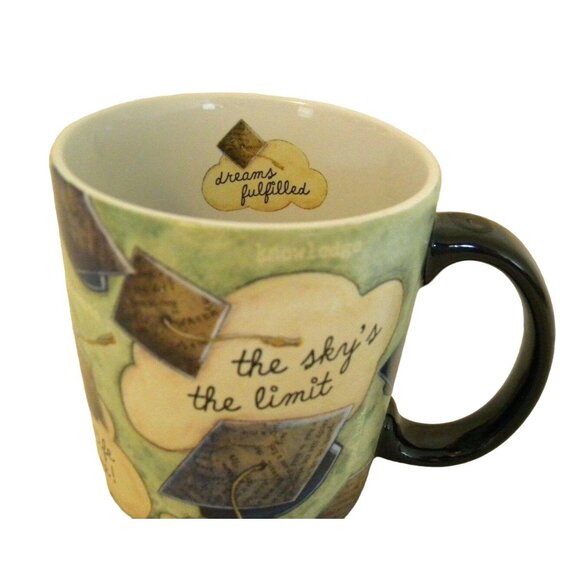 Lang Graduation Coffee Mug Cup Skys The Limit Dreams Fulfilled Graduate Joerling - Picture 2 of 6